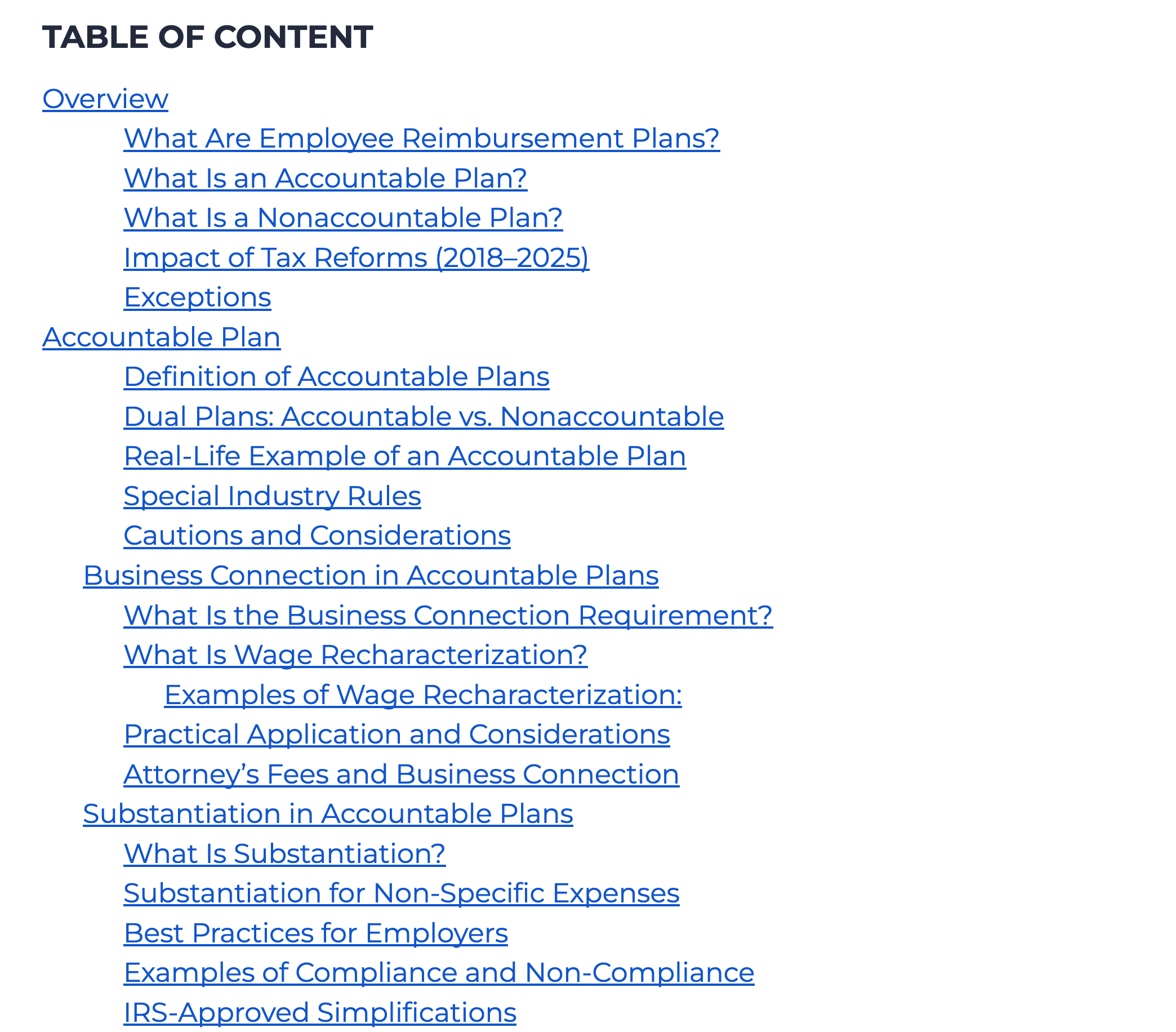 Accountable Plan Bundle: Template & Guides for S Corporations and ...