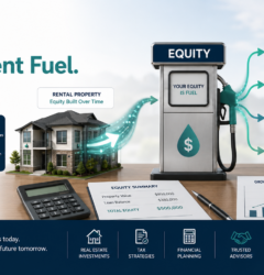 Rental property equity shown as investment fuel for future real estate strategy